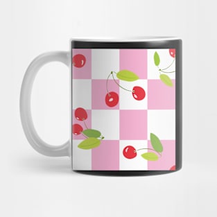 Pink Cherry Chess Mug